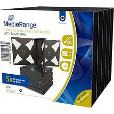 Optical Storage MediaRange 6 Way CD Jewel Case Box 34-6
