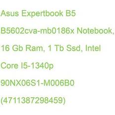 16 GB - Intel Core i5 Laptops på rea ASUS Notebook ExpertBook B5 B5602CVA-MB0186X