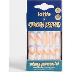 Lottie London X Chaun Legend Stay Press On Nail Sunset Strip