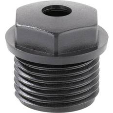 Grommet Plastic Black 1 Pc