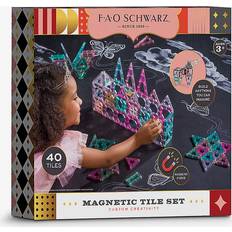 Magnetlegetøj Fao Schwarz Kids Magnetic Tile Playset