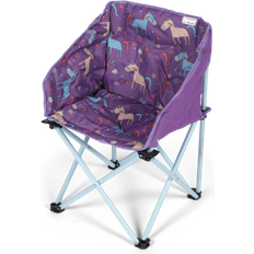 Kampa Fauteuil pliant Mini Tub Chair Unicorns Pour enfant Mauve