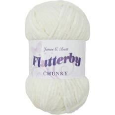 Jamescbrett James C Brett Cream Flutterby Chunky Yarn 100 G