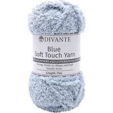Blue Yarn Divante Divante Soft Touch Yarn Blue