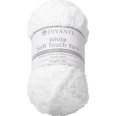 Yarn & Needlework Supplies Divante Soft Touch Yarn White