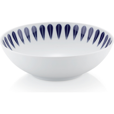 Lucie Kaas Tallerkener Lucie Kaas Lotus Deep Plate Ø 18 cm Dark Blue Pattern Asiet 18cm