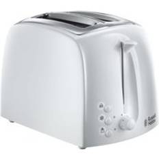 Russell Hobbs Vita Brödrostar Russell Hobbs Textures 2 Slice Toaster White