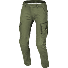 Green Motorcycle Trousers Macna Takar, Textilhose Dunkelgrün