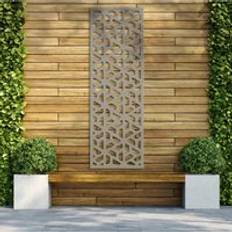 Wilkins Building Materials Moderna Decorative Garden Screen Fence Feature Wall Stone