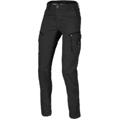 Femme Pantalons de moto Macna Takar, pantalon en textile pour femmes couleur: Noir taille: Femme