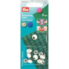 Knöpfe Prym Metal Cover Buttons, 11mm, Pack of 7