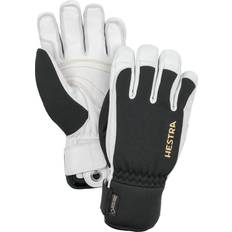 Hestra Army Leather Gore-Tex Short Gloves - Black/Offwhite