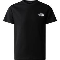 The North Face T-shirts The North Face Teen's Simple Dome T-Shirt - Black (NF0A87T4-JK3)
