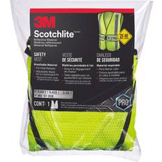 3M Work Wear 3M Scotchlite Safety Vest Yellow Hi Vis Reflective Construction