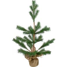 Pink Christmas Decorations Northlight Ponderosa Pine Artificial Jute Base Christmas Tree