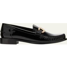 Ferragamo 45 Skor Ferragamo Black Maryan Loafers 004 NERO