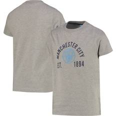 Fanatics Manchester City Graphic T-Shirt Grey Kids