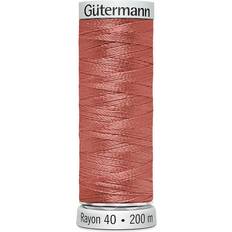 Rosa Sytråd Gutermann 1020 SULKY No40 200M enkle spoler 1 stk