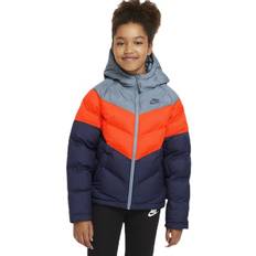 Nike Junior NSW Stadium Jacket Orange/Blue, Kläder, jackor, Flerfärgad