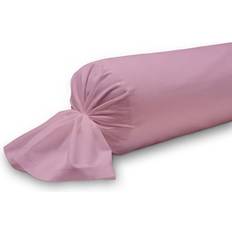 Rose Taies d'oreiller Today De Traversin Unie 45 x 185 cm - Rose Taie d'oreiller Rose