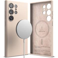 Ringke Silikon Magnetic Skal Samsung Galaxy S24 Ultra Sand