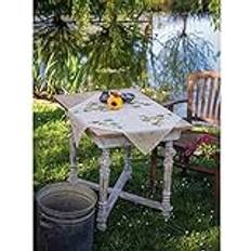 Vervaco Tischdecke, Leinen, Gartenmaterial