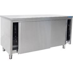 Saro Rustfrit Stålskab 700 mm