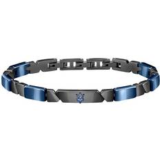 Homme Bracelets Maserati Bracelet en Acier Bicolore 230327