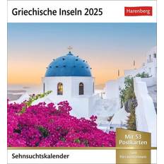 Griechische Inseln Sehnsuchtskalender 2025 Wochenkalender