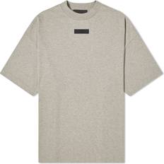 Fear of God Essentials Crewneck T-shirt - Dark Heather/Oatmeal