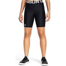 Under Armour Shorts Under Armour HeatGear 8" Shorts für Damen 20 cm Schwarz Weiß