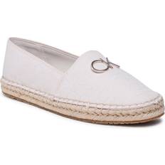 Calvin Klein Damen Espadrilles Calvin Klein Espadrilles Espadrille W/Hw HW0HW01458 Écru