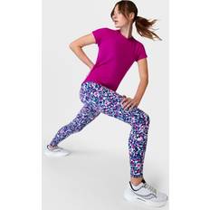 Purple Tights Sweaty Betty Power Workout Leggings