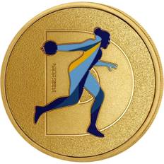 Paris 2024 Olympics Alphabet Sport Medallion D-Discus