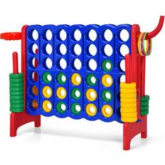 Giant 4 in A Row Jumbo 4-to-Score Chess Set Large Family Game Toy