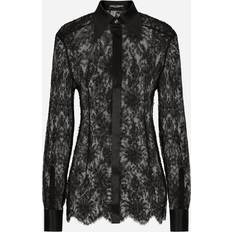 Polyamide - Women Blouses Dolce & Gabbana Chantilly Lace Shirt