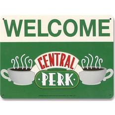 Perk Welcome Tin Skilt