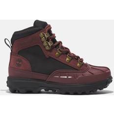 Red Hiking boots Children's Shoes Timberland Junior Converge Waterproof Hiking Boot - Burgundy Nubuck