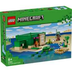 Tiere Bauspielzeuge LEGO Minecraft the Turtle Beach House 21254