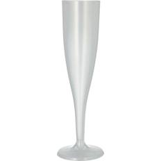 Papstar Genanvendelige Champagneglas Set of 10 Champagneglas 10cl 10stk