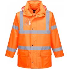 Work Clothes Portwest Hi-Vis Essential 5-in-1 Jacket Orange