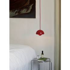 &Tradition Flowerpot VP10 Vermilion Red 16 x 16 x 12.7 cm Pendant Lamp ∅ 23cm