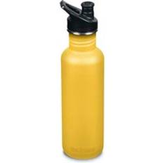 klean-kanteen Classic 800ml Reusable Bottle Sports Cap, Olde Gold