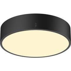 SLV Medo Pro Black Ceiling Flush Light 28cm