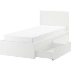IKEA Malm High Luröy Bed Frame Sängram 105x209cm