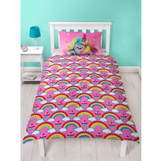 Trolls Dreams Regenbogen-Bettbezug-Set