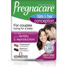 Copper Supplements Pregnacare Vitabiotics His & Her Conception 2x30 Tablets 60 pcs