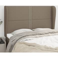 Homie Med Kanter Taupe 147 x 23 x 118 cm Sänggavel