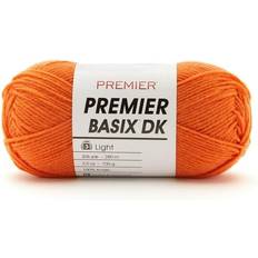 Premier Yarn Basix DK Yarn Orange, 306 yards