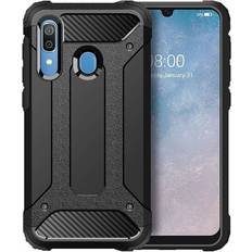 Handyzubehör Für samsung galaxy a40 outdoor etui armor schutzhülle handytasche case schwarz